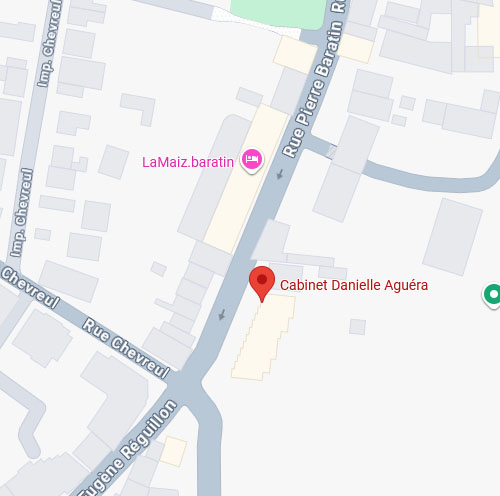 Plan d'acc&egrave;s Villeurbanne